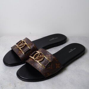 Louis Vuitton Lock it Flat Mule Sz 41